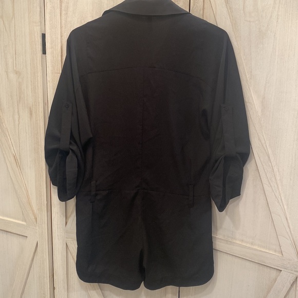 BCBG Black long sleeved romper - Picture 4 of 4